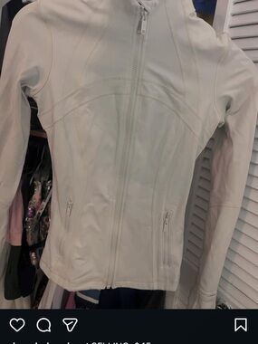 lululemon athletica Light Cream Full-Zip Utility Jacket